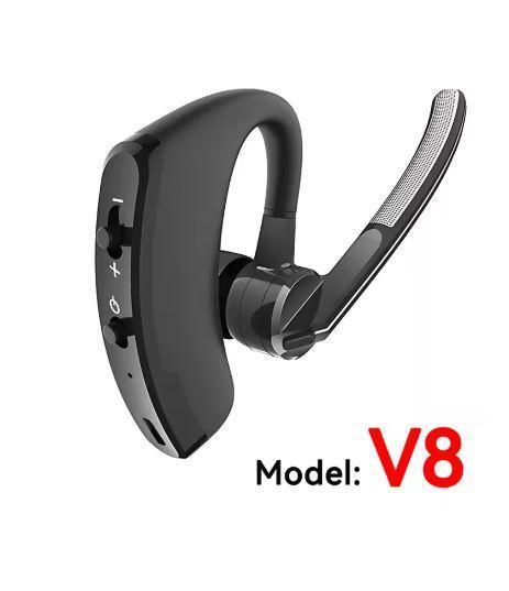 V8　ワイヤレスイヤホン　ヘッドセット　Bluetooth　ハンズフリー　通話　マイク　片耳　イヤフォン　ヘッドフォン　スポーツ　運転