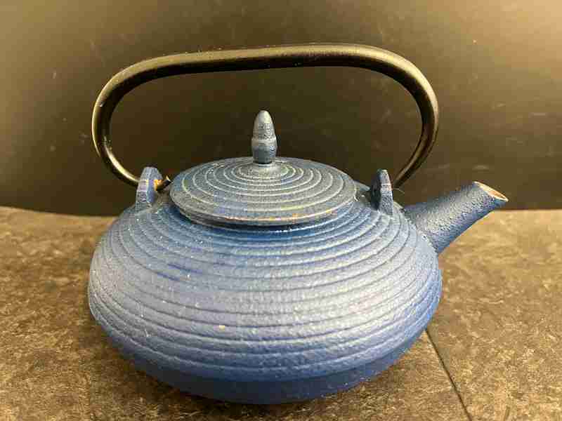 CT13310　茶道具　鉄瓶　カラーポット　南部鉄器　急須