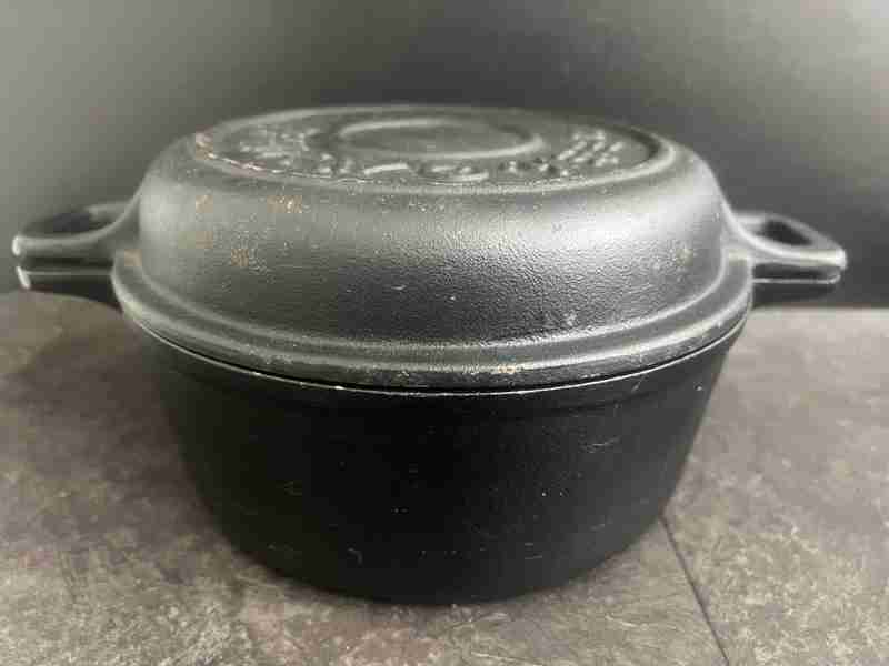 CT13342　南部 南部鉄器　タミさんのパン焼器　パン焼き