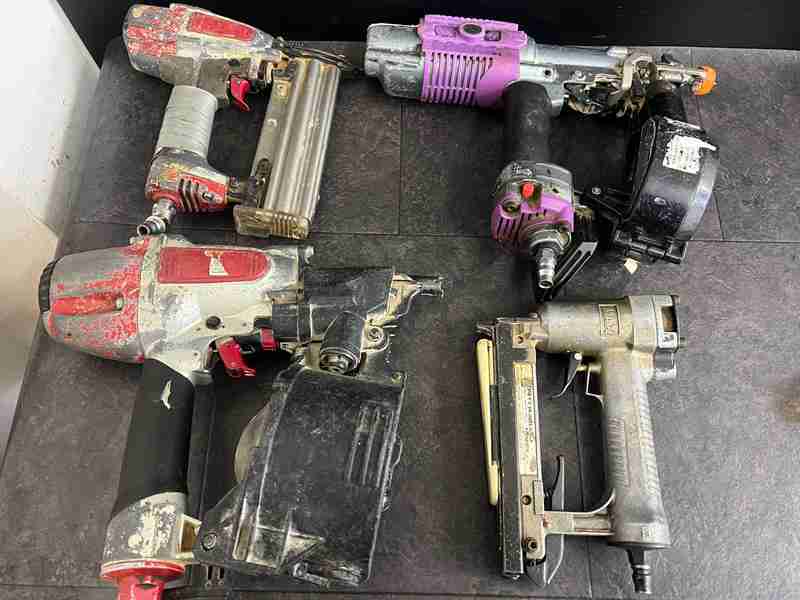 CT13405　 高圧ピン釘打機 4点まとめ