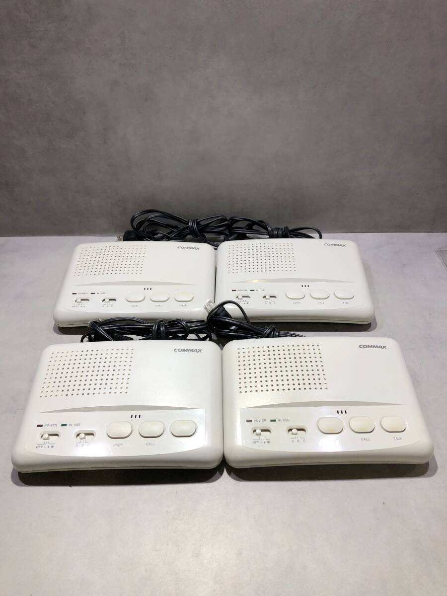 SA625　コムマックス WI-3SN 室内インターホン セット ワイヤレス COMMAX　 4点 まとめ