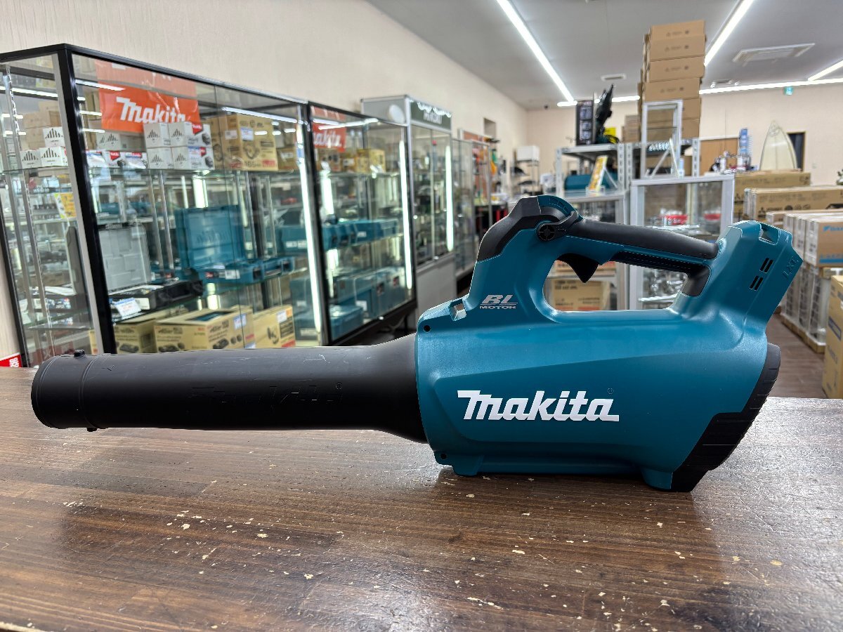 makita/マキタ 充電式ブロワ MUB184D 18V 送風機 清掃 電動工具 軽量 ハンディ パワフル 低騒音 最大風量13.0m3/min 動作確認済み