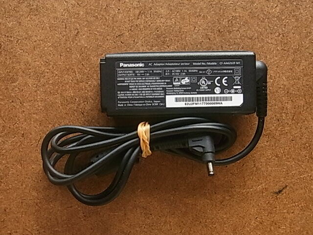 Panasonic 純正 ACアダプター CF-AA62U2F M1 送料230円　中古良品