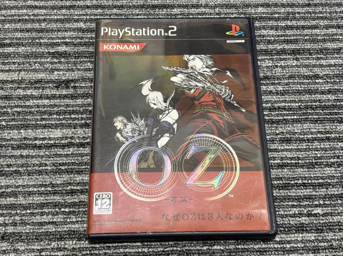 プレステ2 ソフト OZ なぜOZは3人なのか？ playstation2 PS2