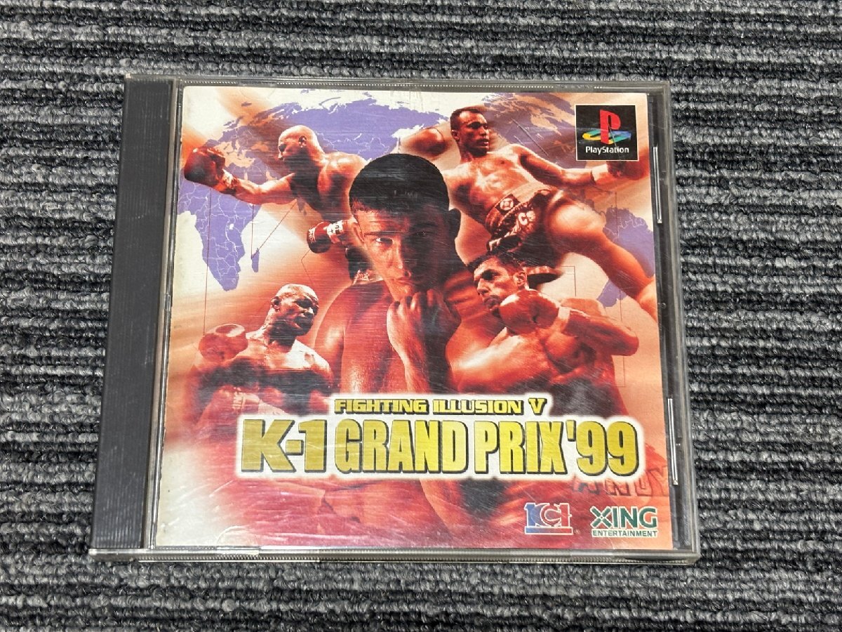 プレステ ソフト K-1 グランプリ99 playstation PS