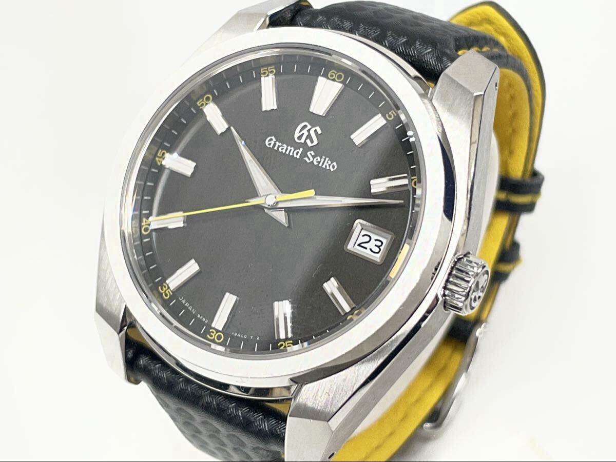 Grand Seiko グランドセイコー 9F82-0AL0 SBGV243 スポーツコレクション ブラック文字盤 SEIKO クォーツ セイコー 純正ベルト付き
