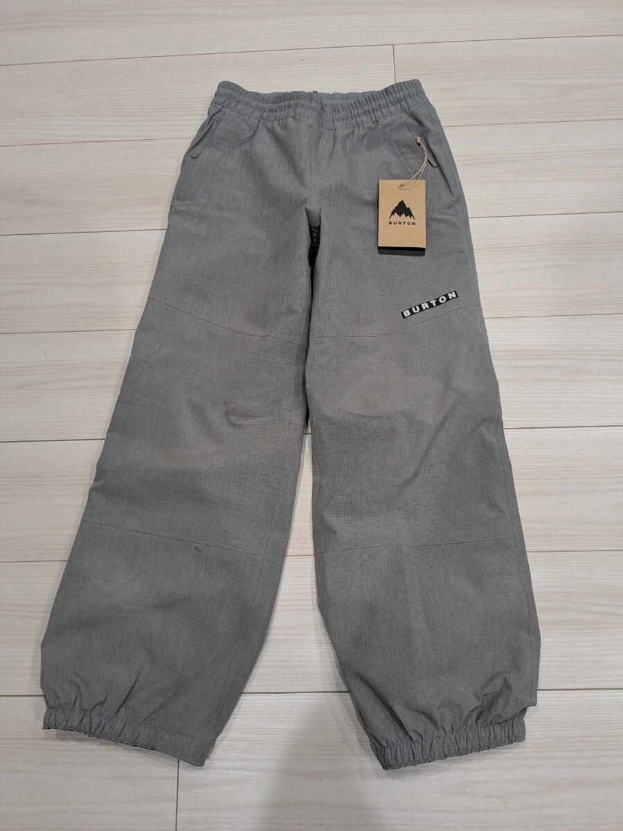 BURTON MELTER PLUS 2L PANTS バートン スノーボードパンツ キッズ グレー Mサイズ タグ付き