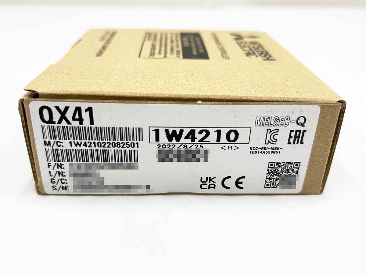 ★未使用品 三菱電機 QX41 シーケンサ 2022年製 2GZ17G