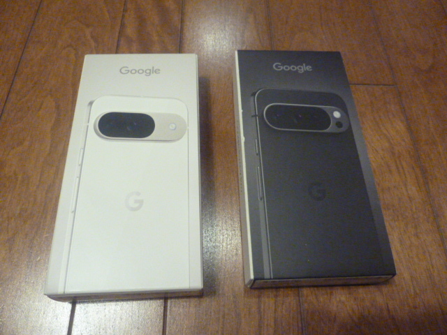【空箱のみ、２個セット】Google　Pixel９　Pixel９ Pro