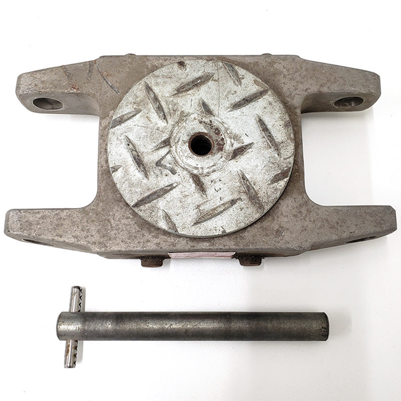 【中古】カツヤマキカイ(旧チルコーポレーション) チルポータ AW-2UA ウレタンダブルタイプ アルミボディ 運搬用コロ車