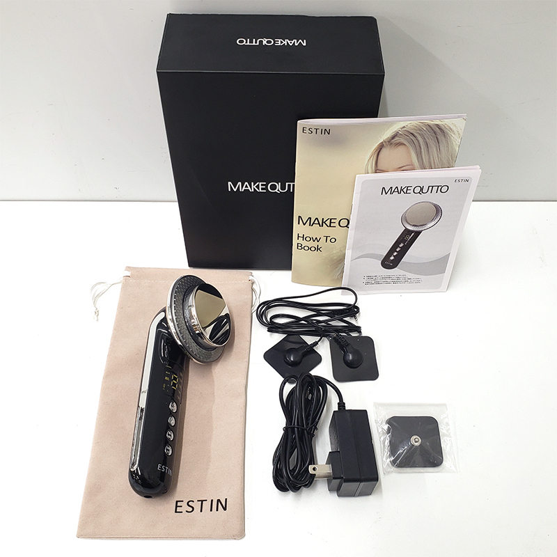 【中古】【J0211-1】 ESTIN エスティン MAKEQUTTO メイキュット [ EMS LED 家庭用美容器 美容家電 おうちエステ ]