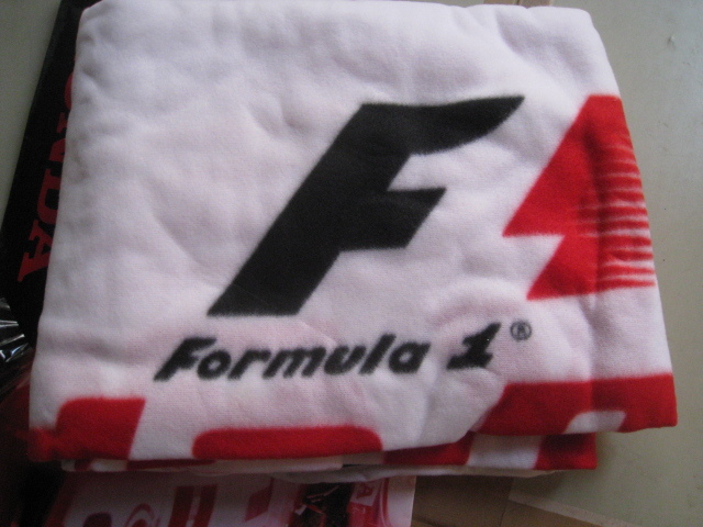 ■即決価格　送料込み金額　HONDA Racing ホンダレーシング F-1 ビック　フリース　ブランケット 2015年　非売品 コレクション放出◆新品◆