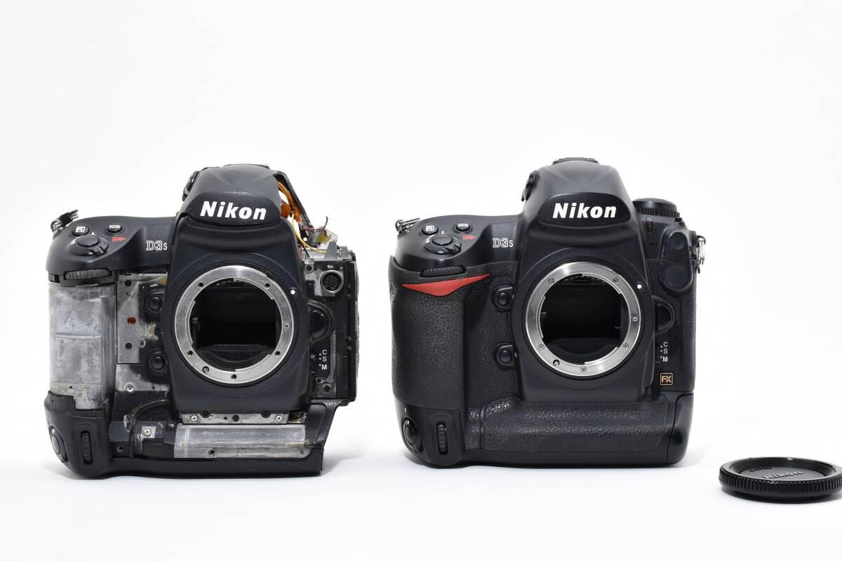 【外観美品】 Nikon D3s ジャンク2台セット 一台シャッター回数約300回程度 ニコン【ジャンク】#8940