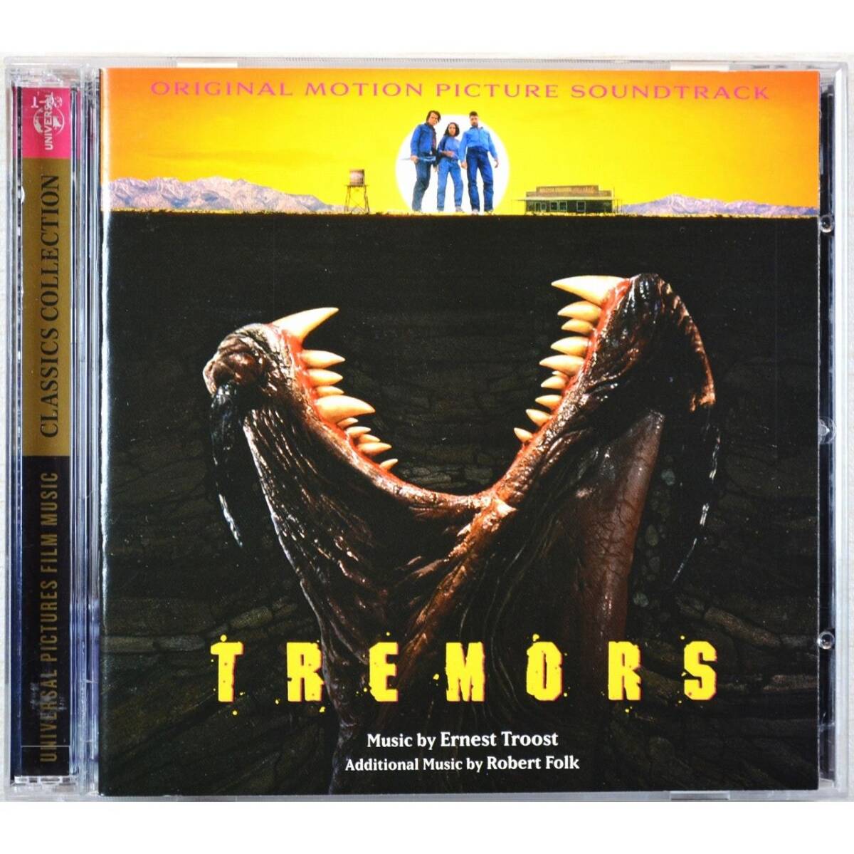 【全世界3000枚完全限定2CD】トレマーズ オリジナル・サウンドトラック ◇ ケビン・ベーコン ◇ アーネスト・トゥルースト ◇