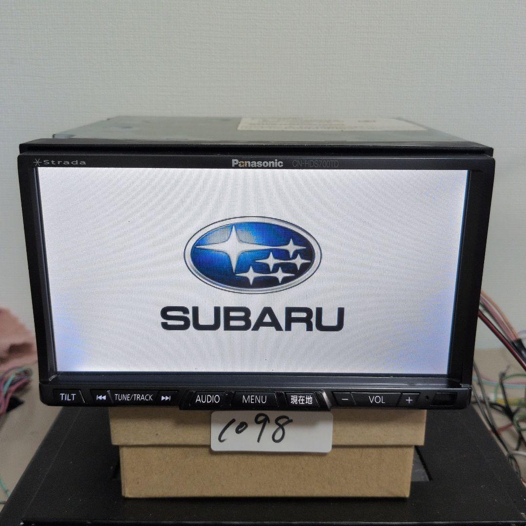 98 動作良好 Panasonic strada CN-HDS700TD
