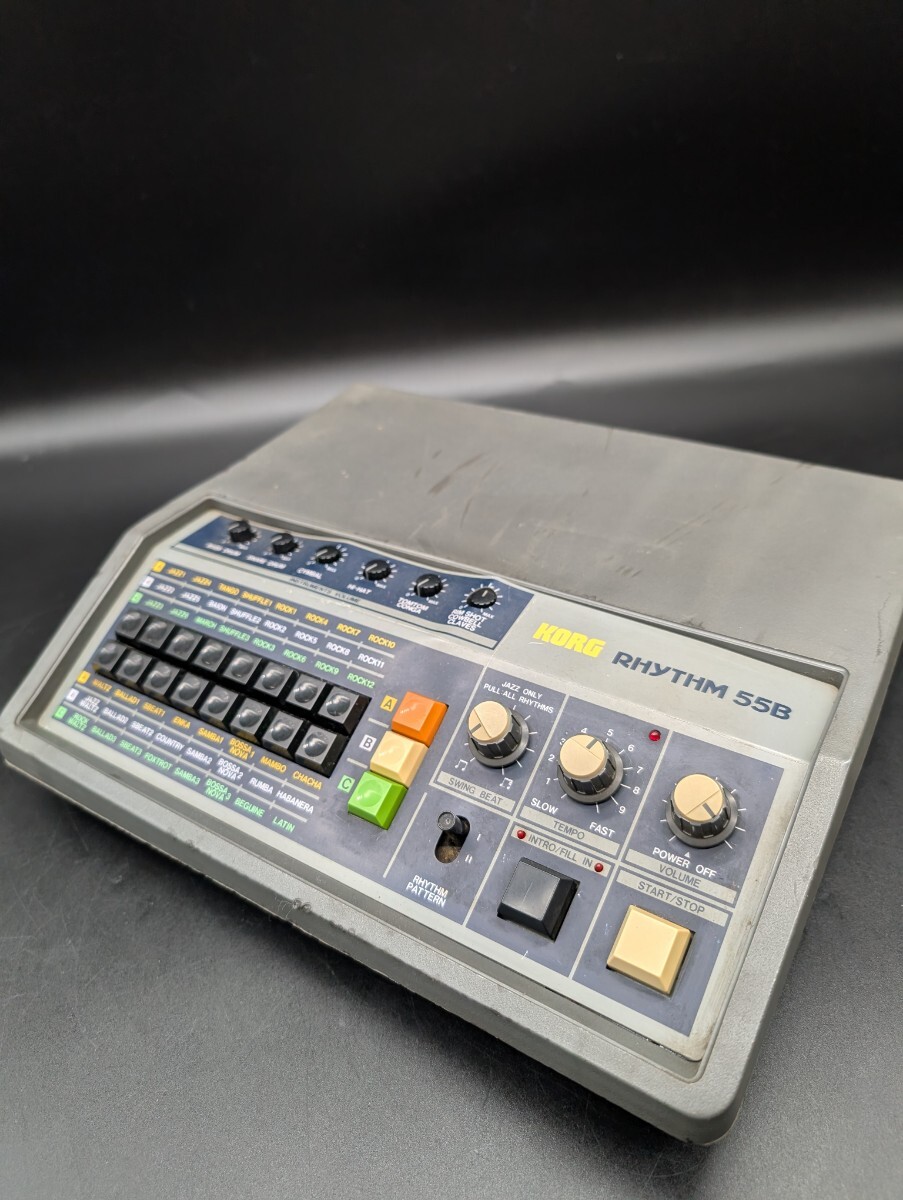 【音出しの確認済】KORG Rhythm 55B KR-55B デペッシュ・モード Depeche Mode KR-55　現状品