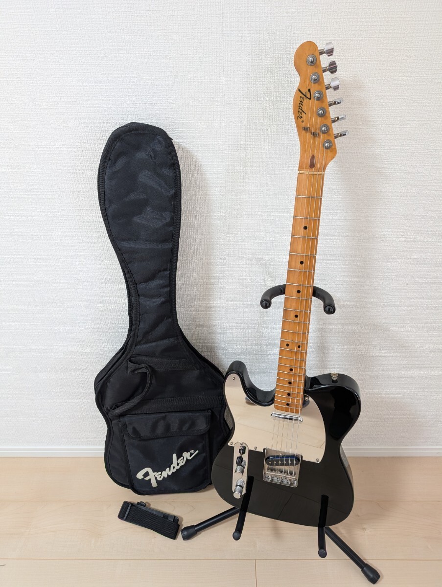 【音出ました】Fender Japan TL72-53 BLK フェンダージャパン エレキギター レフティ　現状品　1997年-2000年