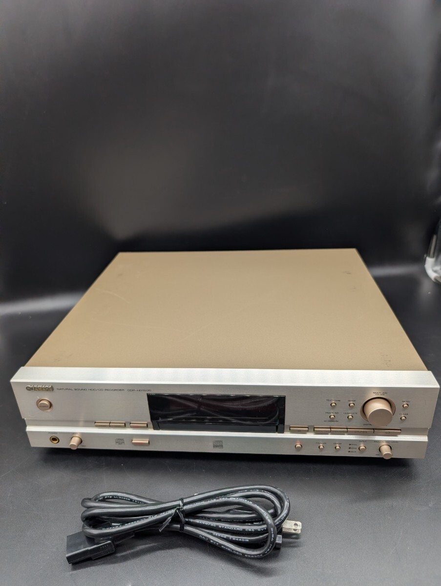 【外装比較的美品・動作確認済】YAMAHA HDD/CD レコーダー CDR-HD1500