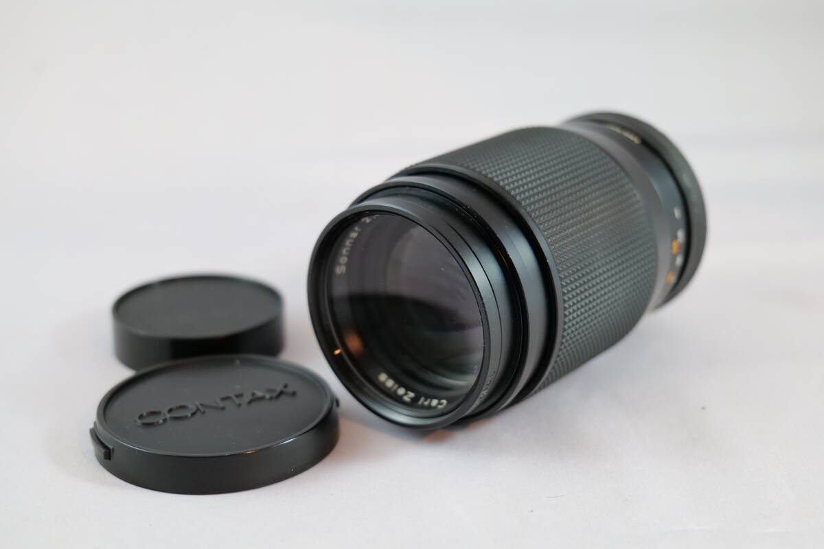 CONTAX Carl Zeiss Sonnar F2.8 135mm T* AEJ コンタックス カールツァイス オールドレンズ【A0047】