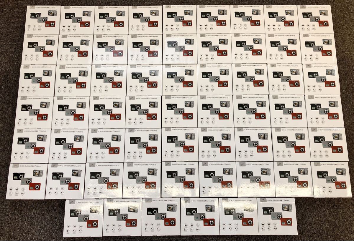 1円〜/すべて未開封 未使用品/デジカメ まとめ売り/60個/コンパクトデジタルカメラ/コンデジ/まとめて/大量/2-17A