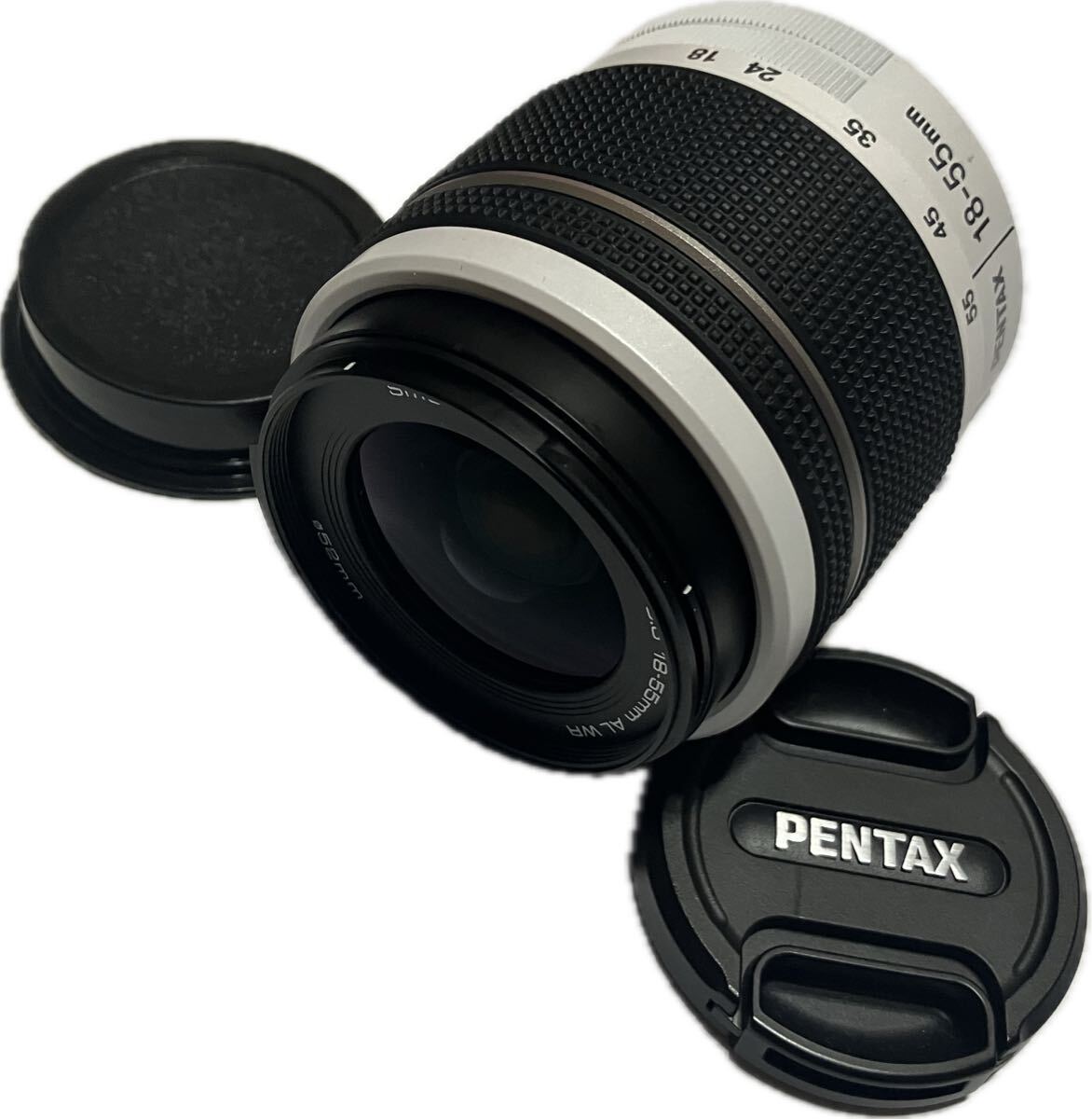 ★極上美品★ ペンタックス PENTAX SMC PENTAX-DA L 18-55mm F3.5-5.6 AL WR ホワイト #26370050