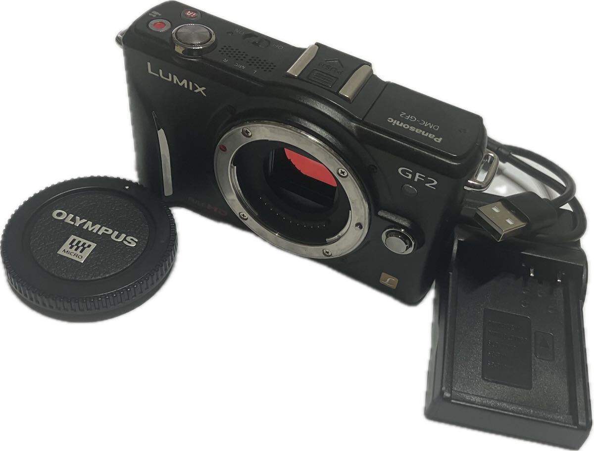 ★良品★ 充電器付 パナソニック Panasonic LUMIX DMC-GF2 #24730084