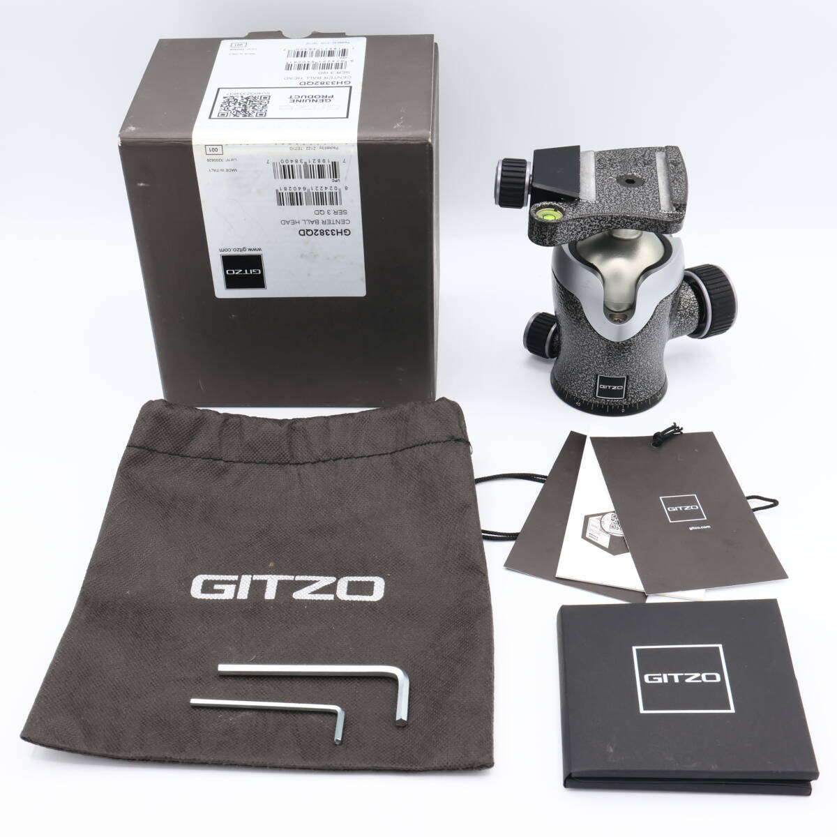 GITZO ジッツオ雲台 センターボール 3型QD GH3382QD #260212_GZ334637