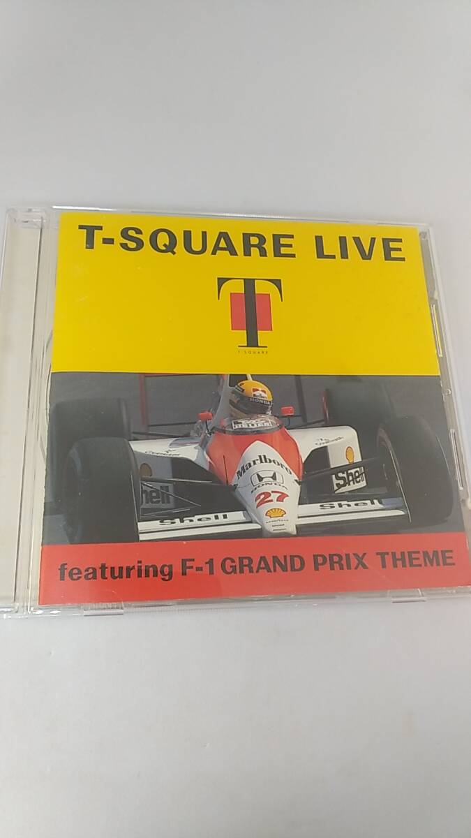 CD T-スクェア　ライブ　フィーチャリング F1グランプリテーマ　中古品　T-SQUARE LIVE 