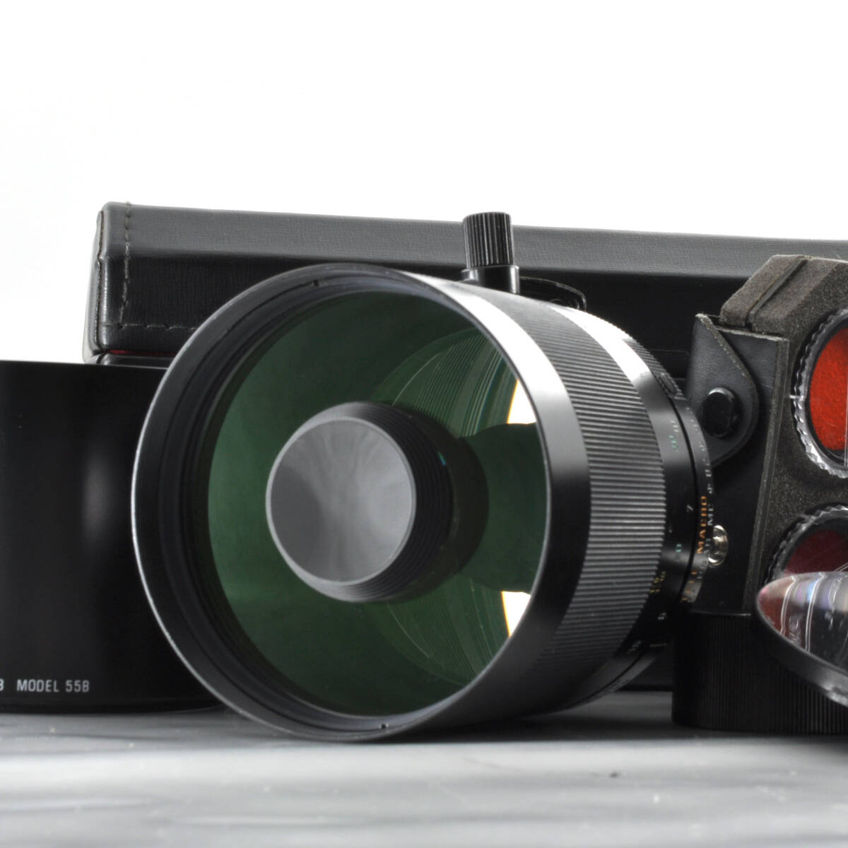 【タムロン】TAMRON SP 500mm F8 TELE MACRO ミラーレンズ + カラーフィルター4枚 #P274