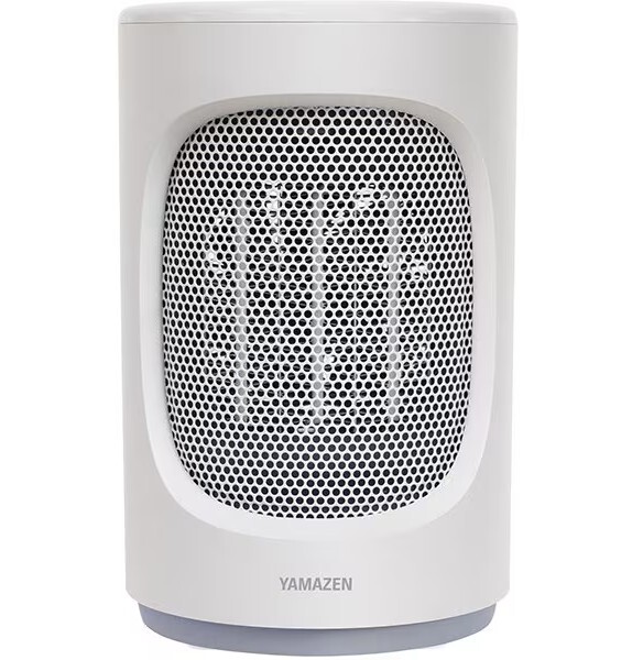 新品★YAMAZEN ヤマゼン コンパクト ミニセラミックヒーター EDMF-T06-W