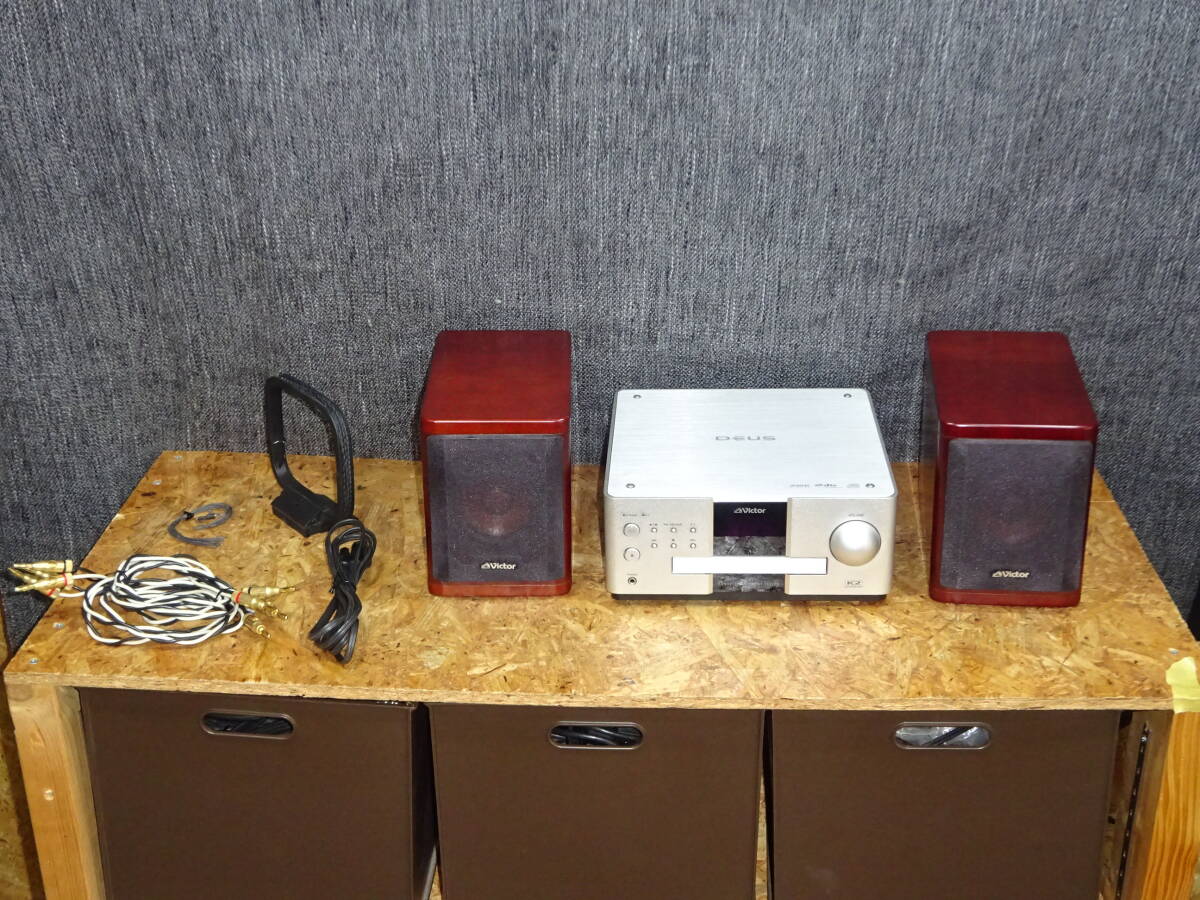 Victor EX-AK1 コンパクトコンポーネントDVDシステム 動作良好