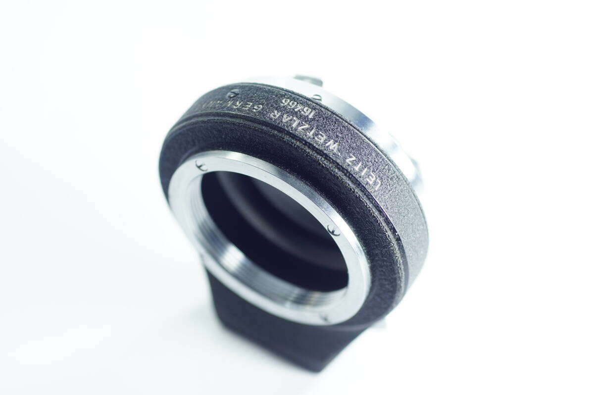 6A とてもキレイ Leitz Leica OUBIO 16466 Visoflex Ring ライカ ビゾ用 アダプター
