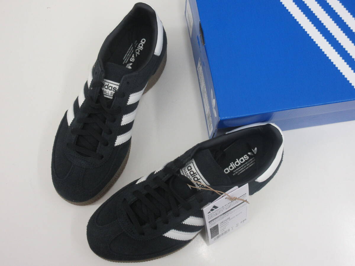 未使用品　adidas　アディダス　HANDBALL SPEZIAL BOLD W　スペツィアル ボールド　JR7438　24.0cm　ブラック　スニーカー