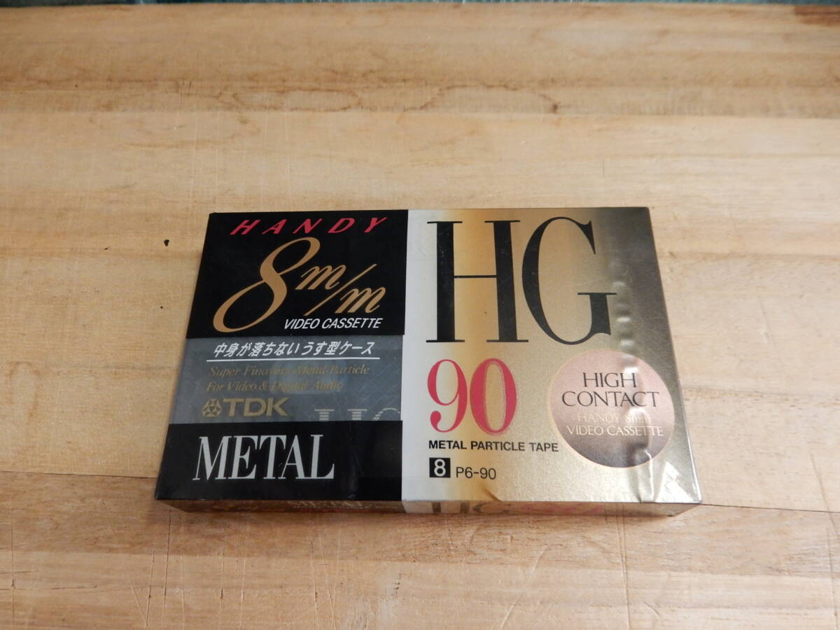 TDK　METAL 8mmビデオテープHG90　1本