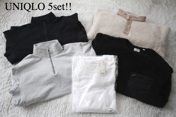 ユニクロ エンジニアードガーメンツ フリースプルオーバー スウェット ハーフジップシャツ XL 5点セット UNIQLO ダイワピア39 DAIWA PIER39
