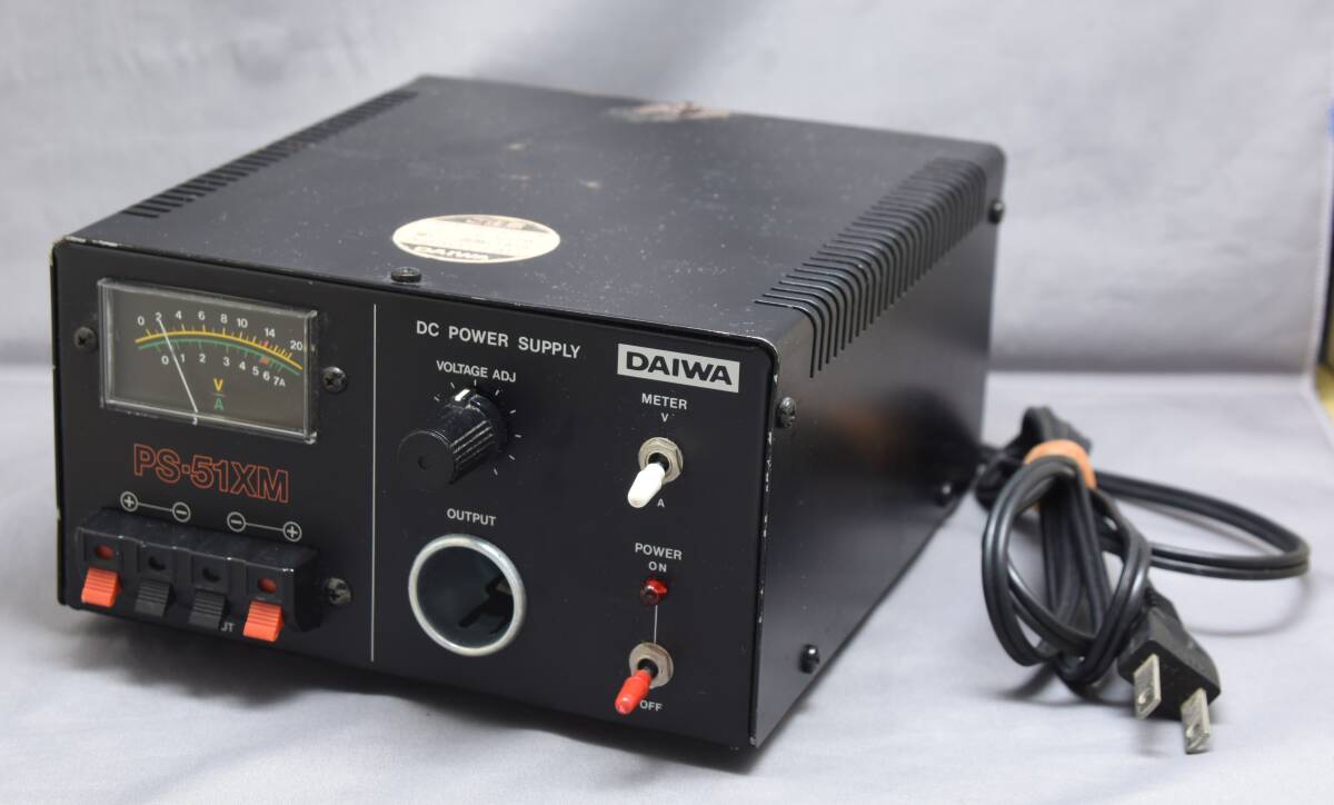 ▲☆【DAIWA】ダイワ PS-51XM 直流安定化電源★△
