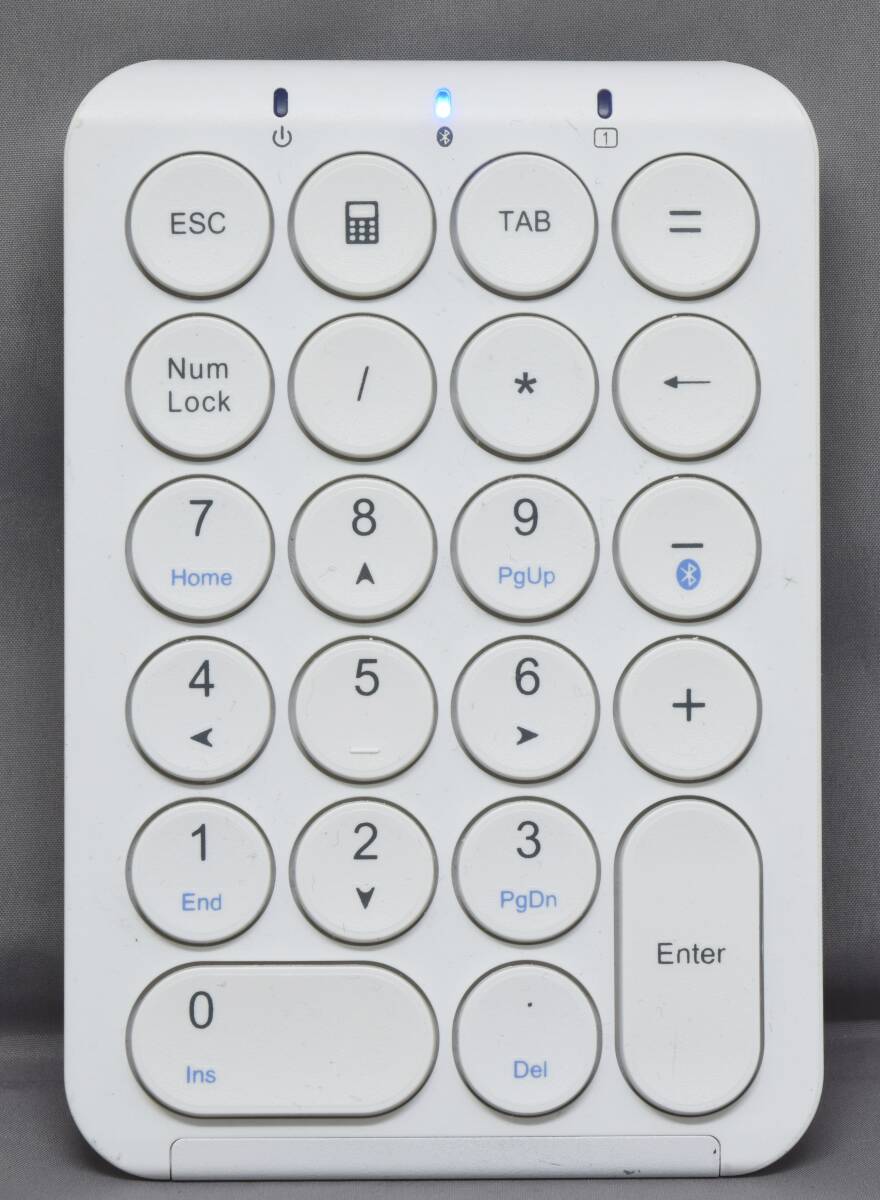 ▲☆【iclever】IC-KP08 ワイヤレステンキー Bluetooth ホワイト★△