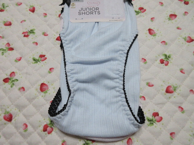 【新品】Girl/女児・ジュニア・デザイン・ショーツ（140）2枚組・11［11-CF2-0］