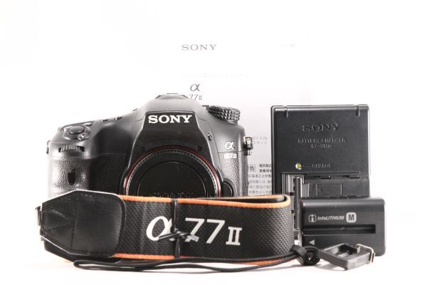 ★訳あり特上品★ソニー SONY α77 II ボディ ILCA-77M2★基本動作OK 元箱付★106550
