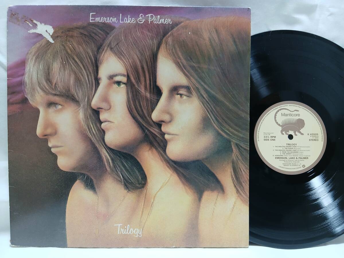 ▲英国盤▼EMERSON, LAKE & PALMER▲TRILOGY▼