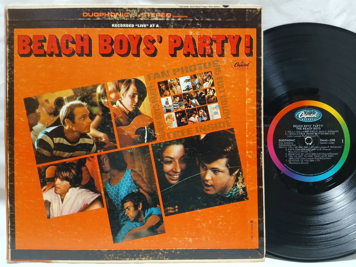 ▲米国ステレオ盤▼THE BEACH BOYS▲PARTY!▼黒虹ラベ▲
