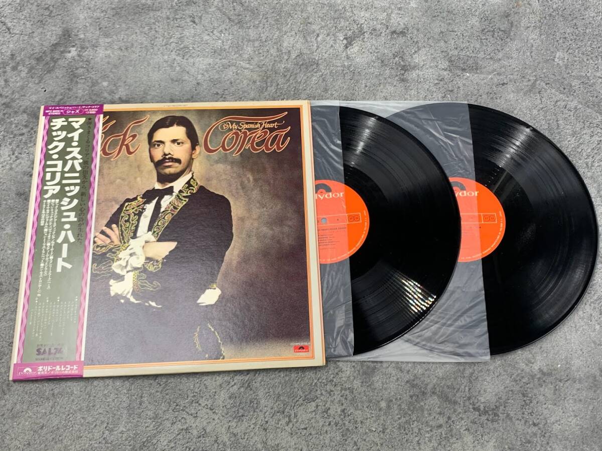 【 LPレコード チック・コリア / マイ・スパニッシュ・ハート 帯付 】Chick Corea 洋楽 音楽 2026022301