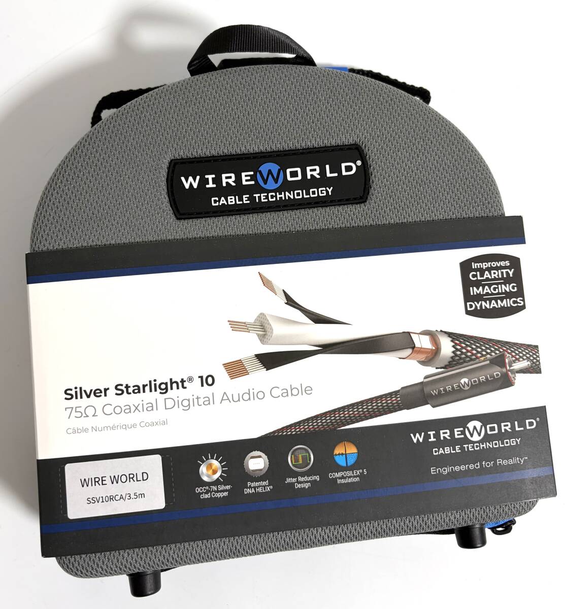 ★新品未開封品★ 3.5m ワイヤーワールド WIREWORLD Silver Starlight 10 SSV10RCA オーディオデジタルケーブル RCAケーブル 260225