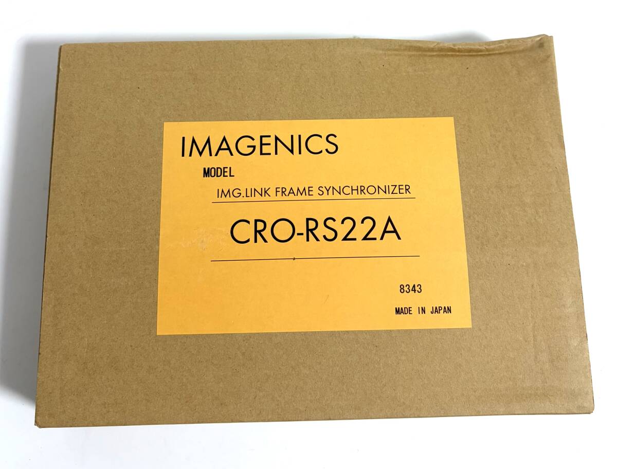 ★新品未開封品★ IMAGENICS/イメージニクス IMG.LINK 信号受信器 CRO-RS22A HDMI(DVI)信号同軸延長器・FS 機能付き受信器 I26025-2
