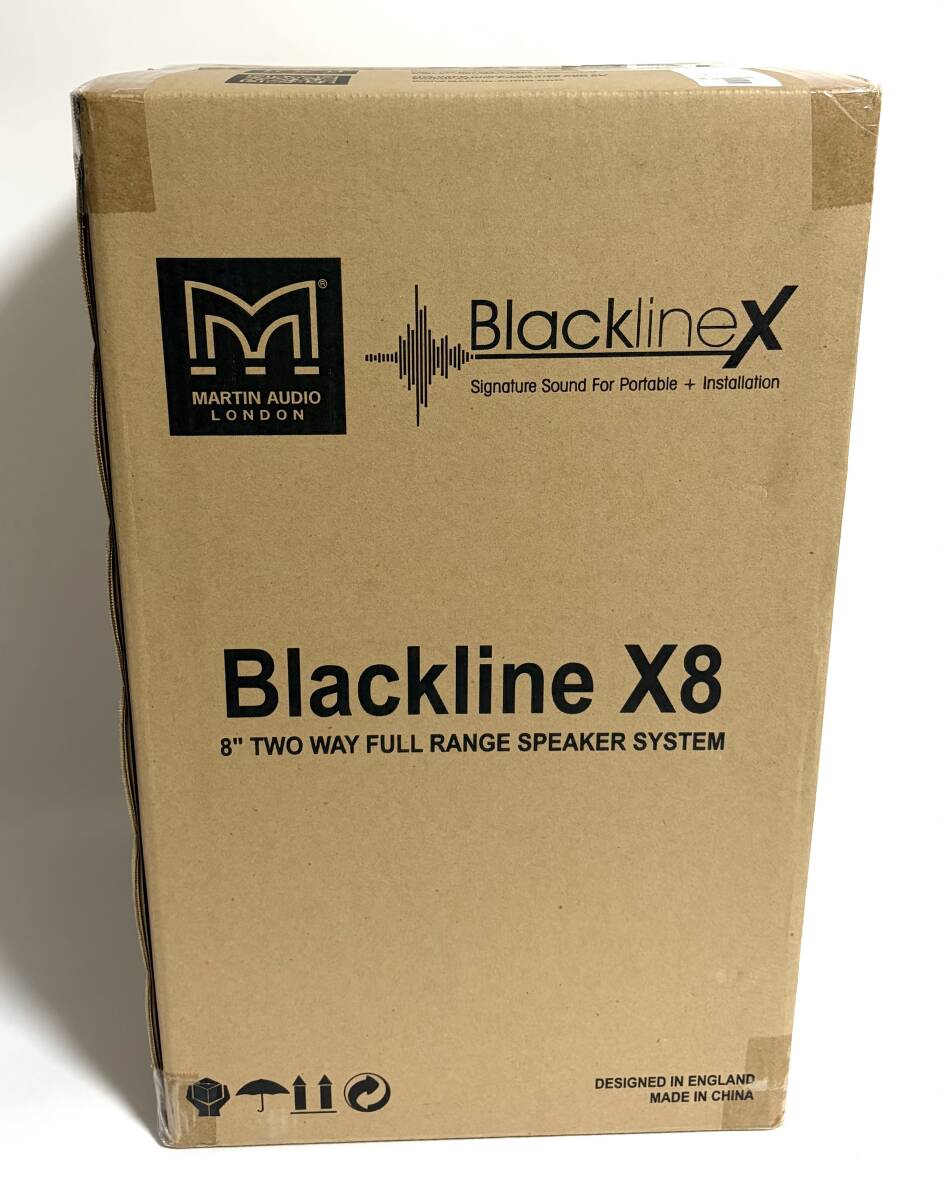 ★未開封品★ MARTIN AUDIO マーチンオーディオ 2WAYスピーカー X8W ホワイト Blackline Xシリーズ 小型パッシブシステム speaker I260215