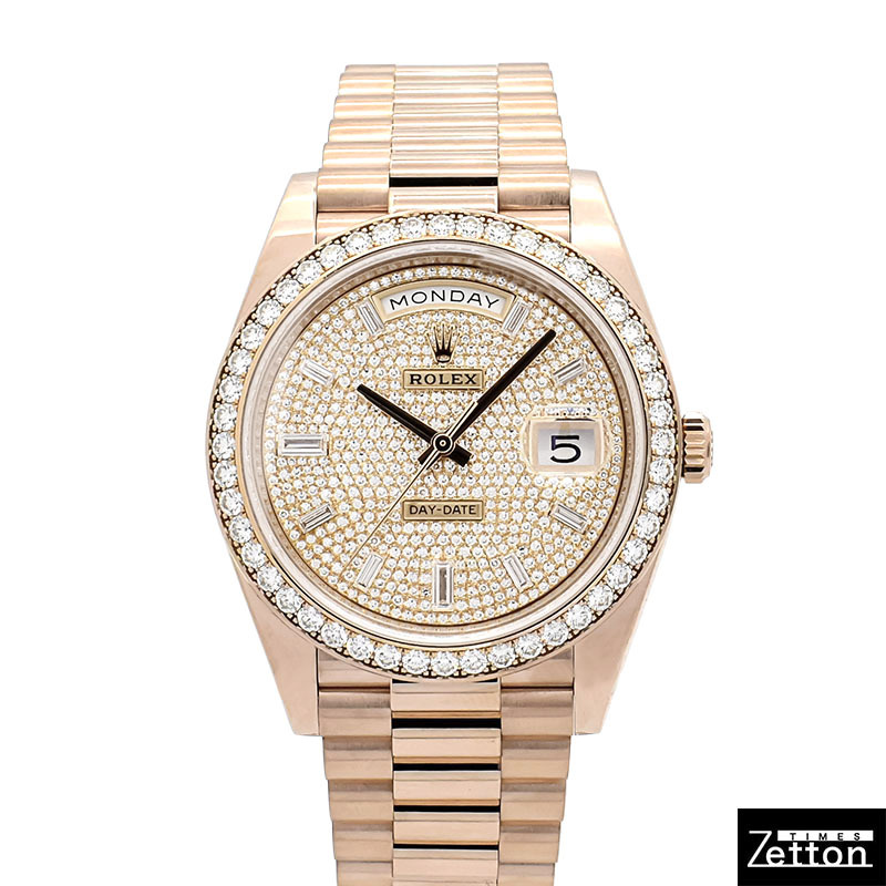 【国際保証書有り】ロレックス ROLEX デイデイト 40 228345RBR メンズ USED 中古