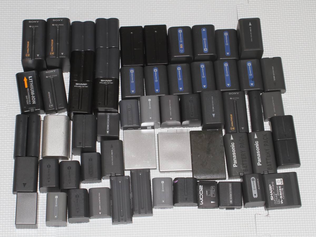 a★ビデオカメラ用バッテリー まとめて ジャンク JUNK