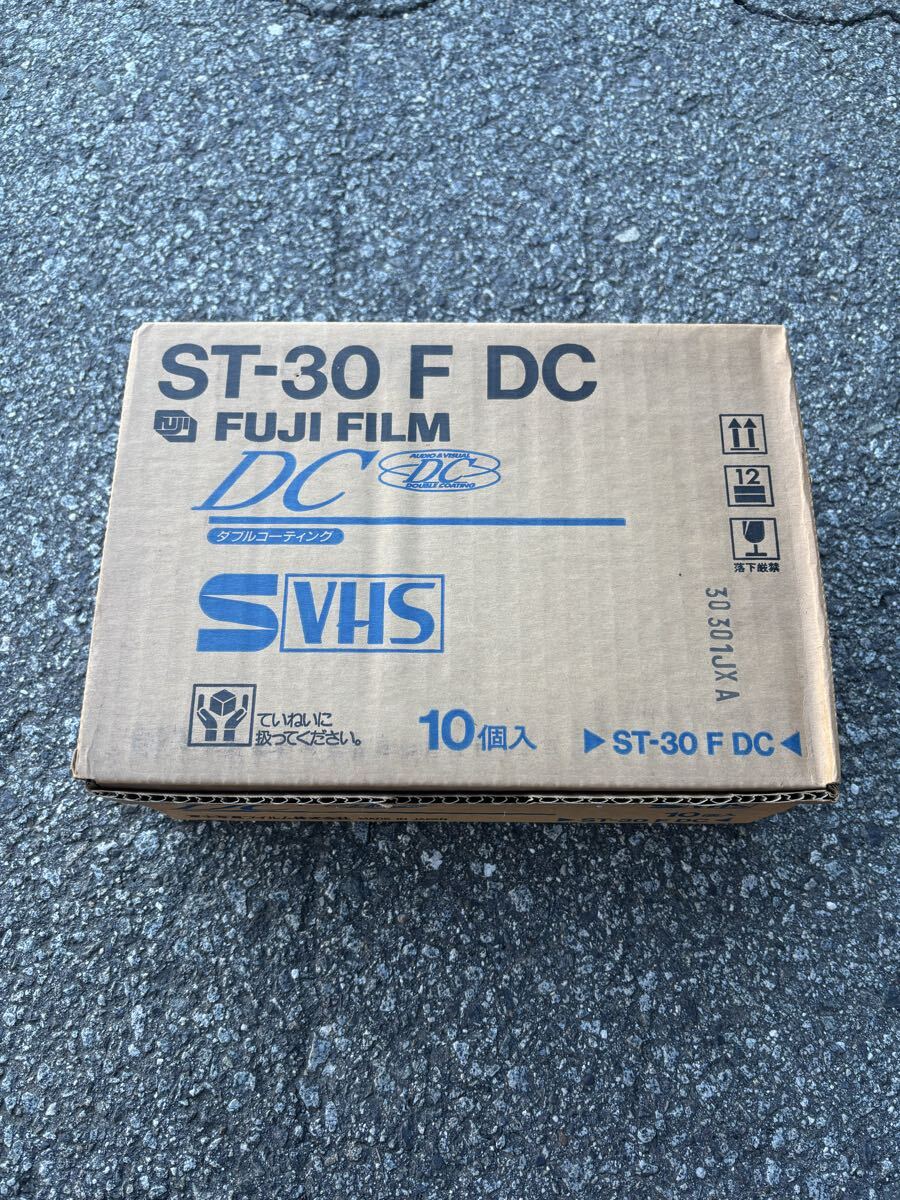 ◆未使用◆VHS FUJI FILM/富士フィルム　ST-30 F DC 10個入　1箱　ビデオ　テープ◆