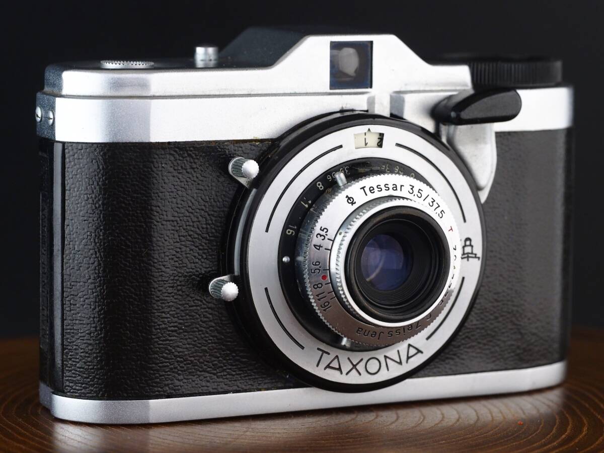 【完動】ZEISS IKON TAXONA TESSAR 37.5mm f3.5 T タクソナ