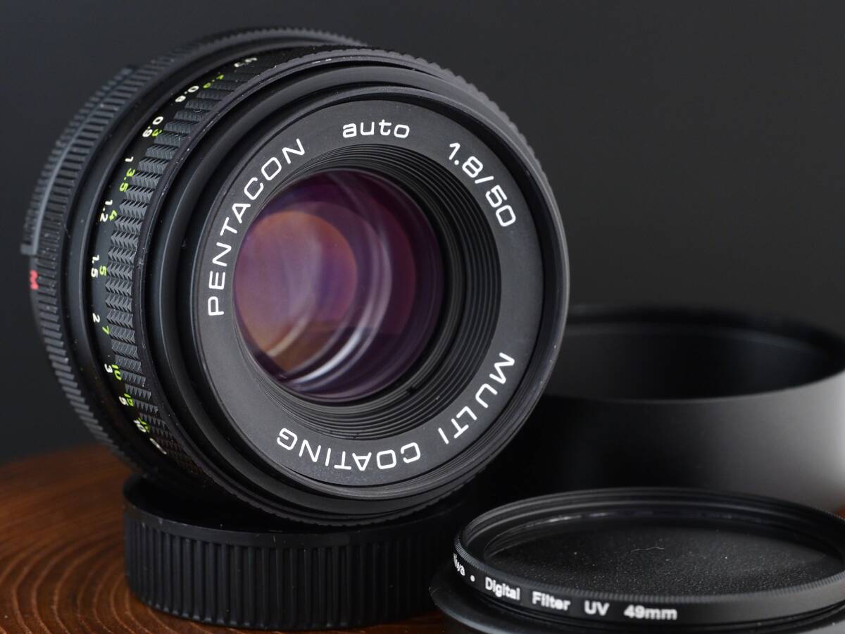 M42 PENTACON auto 50mm f1.8 MC ペンタコン